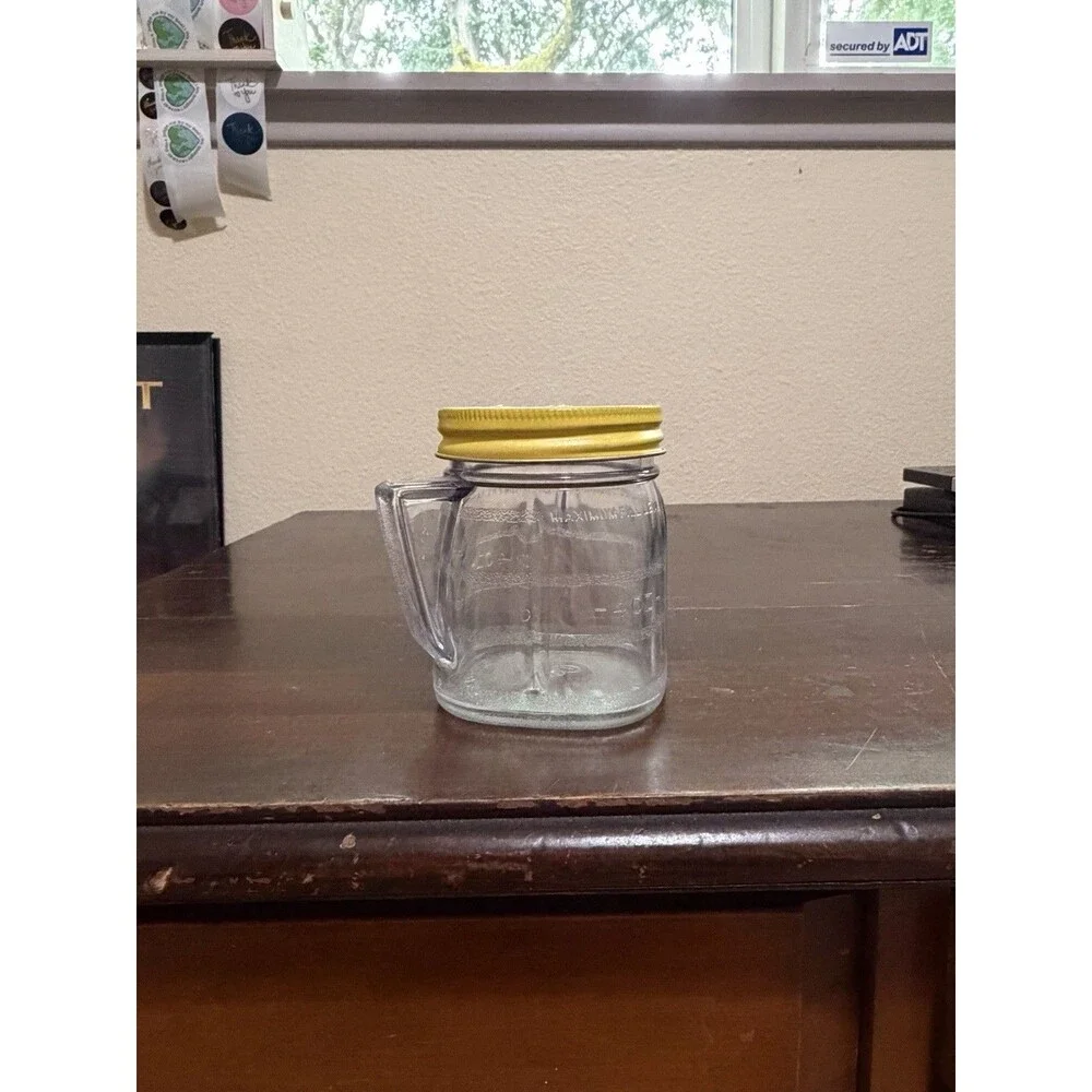 Oster Osterizer Mini Blend Container Yellow Screw Top